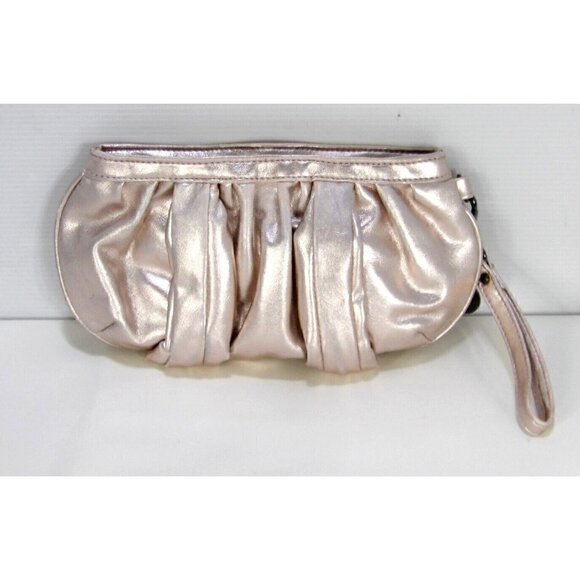 BOTKIER for Target silver-ish pink clutch purse, wristlet approx 5 X 10 inches - Picture 3 of 6